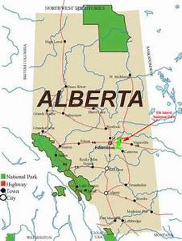Choosing a capital of Alberta