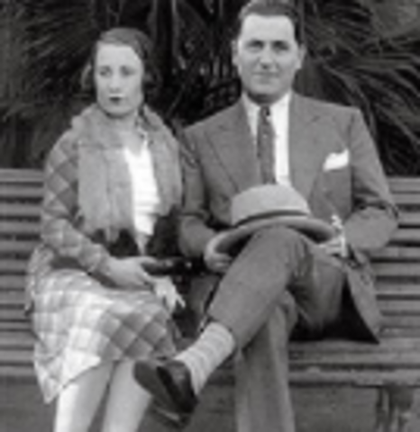 Juan Peron and Aurelia Tizon