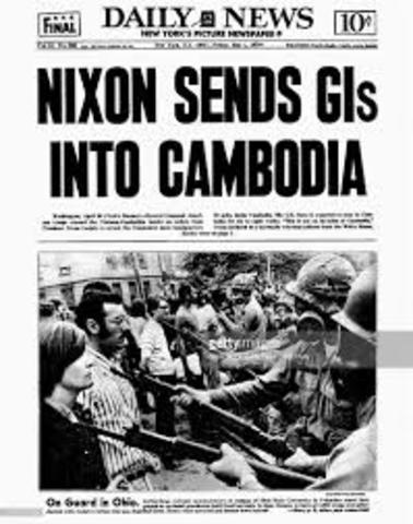 Nixon Invades Cambodia