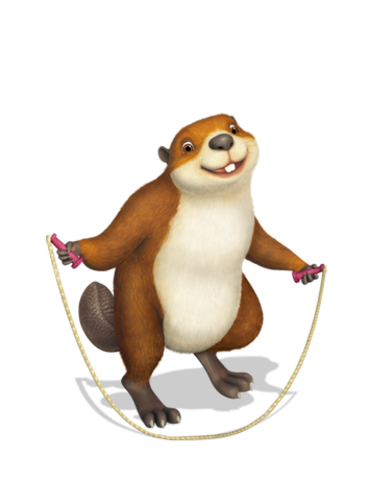 Franklin conoce a un castor