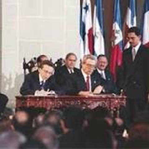 GUATEMALA-Firma de la paz