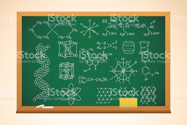 Pizarrón color verde