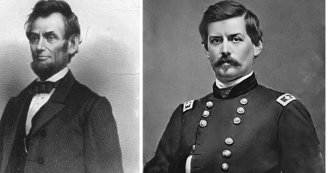 Lincoln defeats George McCleanin the re-elect