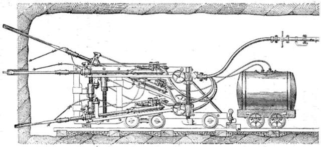 Perforadora de aire comprimido