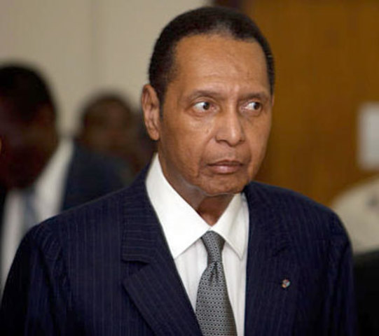 HAITÍ: Nombramiento y mandato del presidente Jean Claude Duvalier.