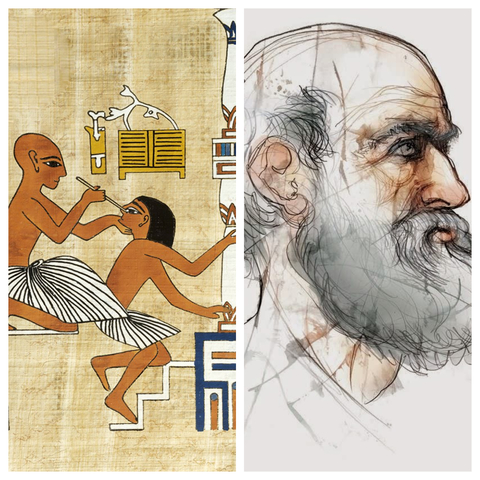 Edad Antigua: Los egipcios e Hipócrates