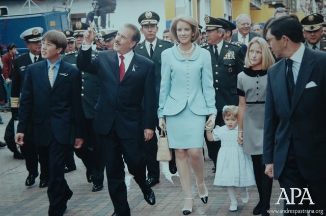 Posesión presidencial de Andres Pastrana