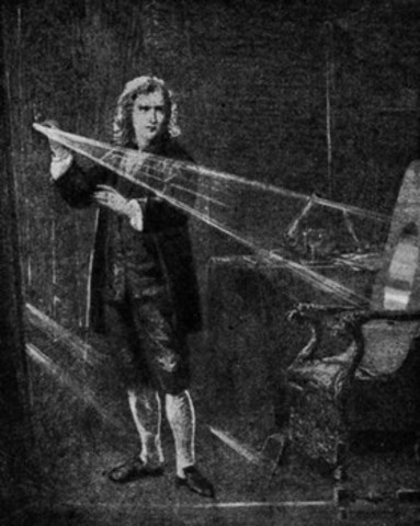 Newton publishes ideas