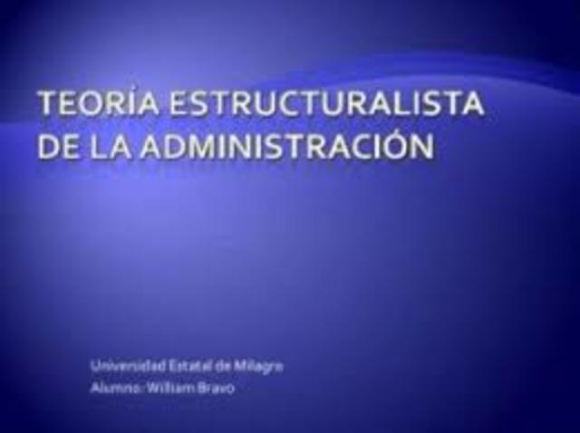 teoria estructuralista