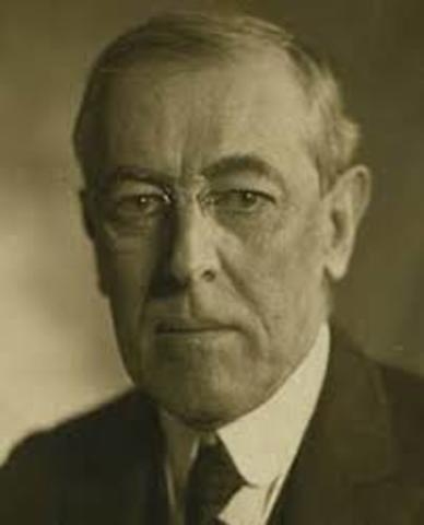 Woodrow Wilson Re-elected