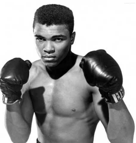Muhammad Ali is the first heavyweight champion to win the title three times