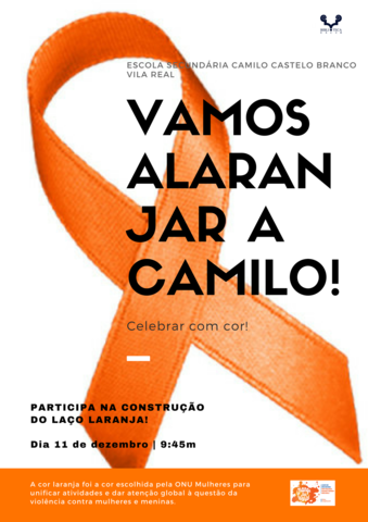 Vamos alaranjar a Camilo