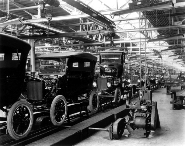 Model T assembly line