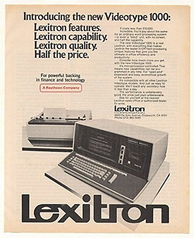 Lexitron y Linolex