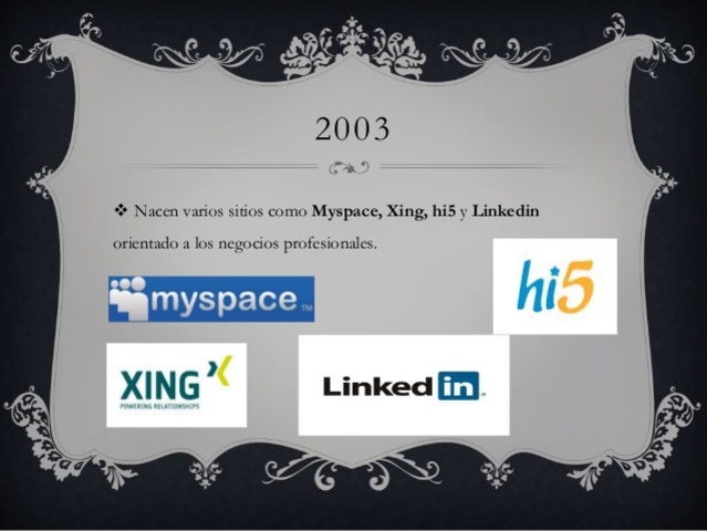 Se inaugura la web myspace