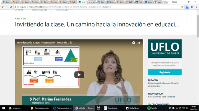 "Exploramos cursos MOOC"