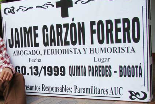 MUERTE JAIME GARZON