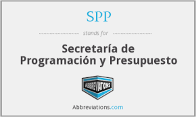 Secretaría de Programación y Presupuesto