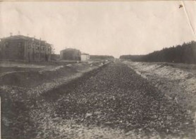 Постройка шоссейных дорог