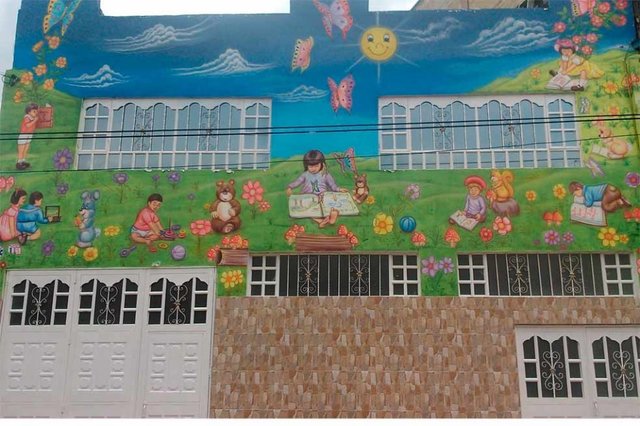 entré al jardín en Bosa