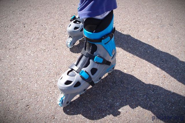 Me regalaron patines de navidad