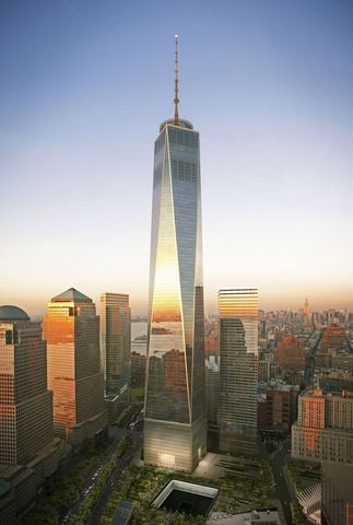 The new WTC is inaugurated and is named as: "One World Trade Center"