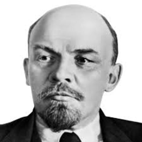 Bolsheviks, led by Vladimir Lenin, overthrew the Russian government