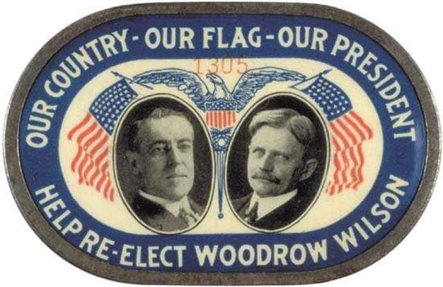 Wilson Reelected; Pledged American Neutrality