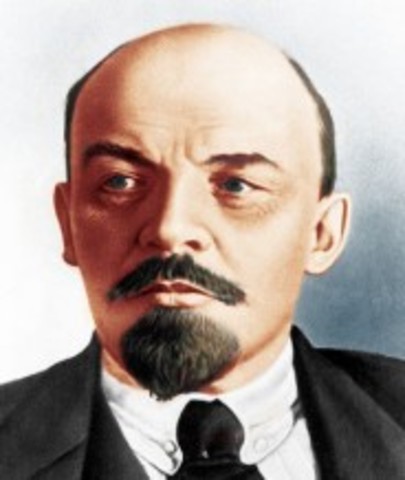 Bolsheviks led by Vladimir Lenin overthrow Russian government