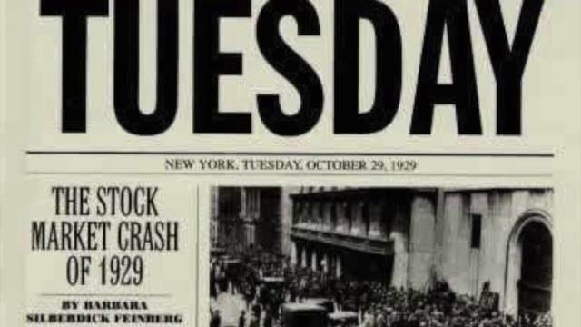 Crack de la bolsa de Nueva York