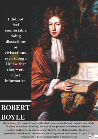 ⦁	Robert Boyle