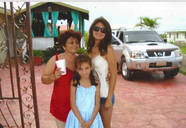 I VISITED my family in Belize