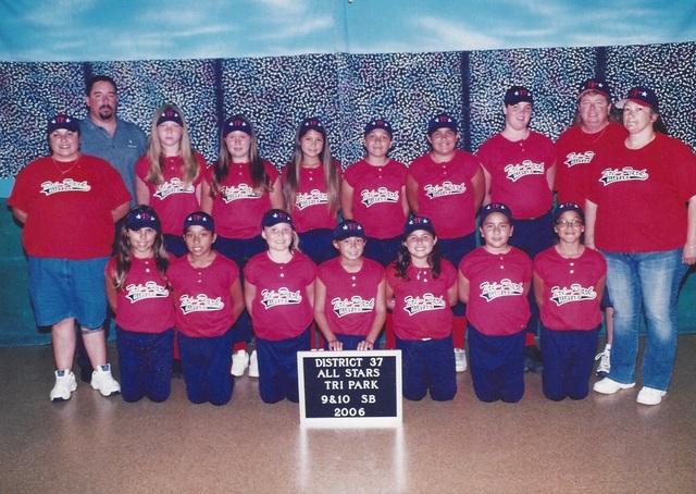 I PLAYED on a softball team