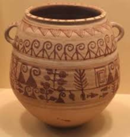 Primeros trabajos en ceramica