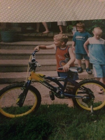 Yo monte un bicicleta