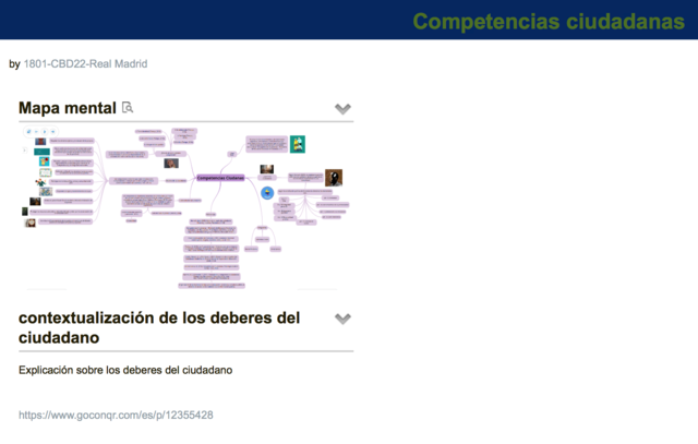 Vista: Competencias Ciudadanas.