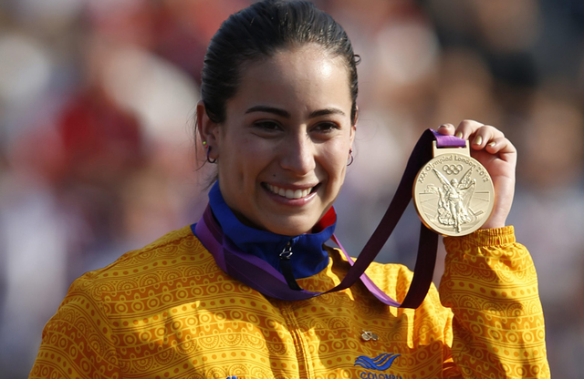 Mariana Pajón obtiene medalla de oro en los Juegos Olimpicos.