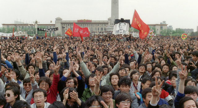 Demontration i Beijing