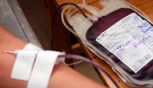 Transfusión de sangre