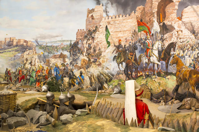 Fall von Kostantinopel an die Türken