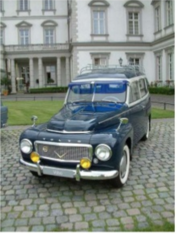 Primer auto de Volvo (Modelo P4)
