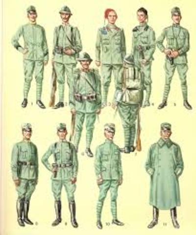 Desembarcament d'un cos expedicionari aliat a Salònica (Grècia).