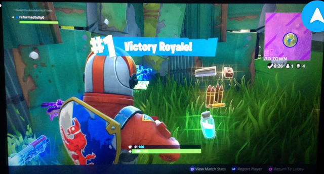 La primera vez que gané Fortnite