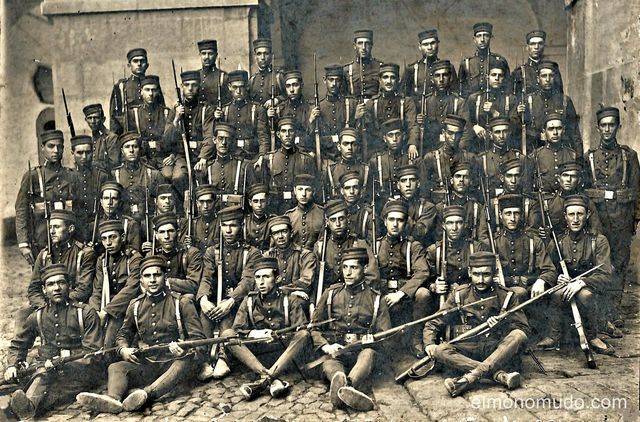 Primeros años de su carrera militar