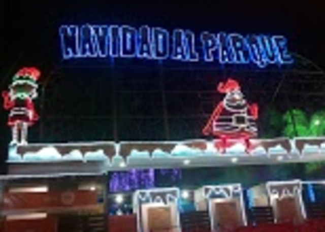 visitando parques de luces