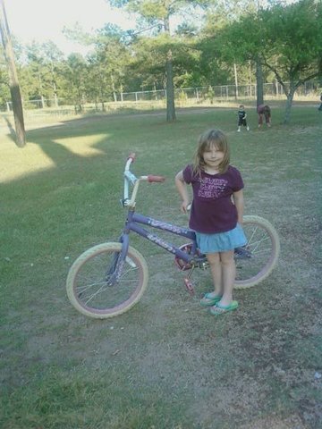 Learning to ride a bike