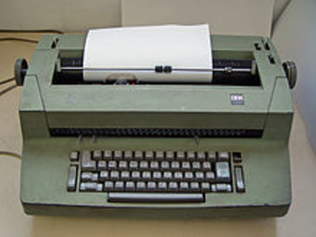 Máquina de escribir magnética de Tape/Selectric