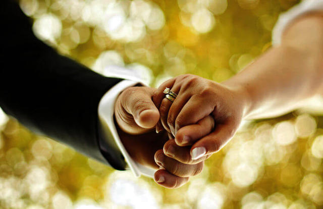 When my mom and dad got married.