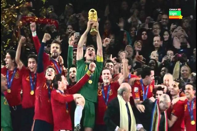 ESPAÑA GANA COPA