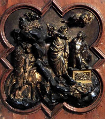 Lorenzo Ghiberti - Sacrificio de Isaac